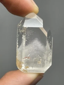 Amphibole Quartz 14.6g TOWER Angel Wing Phantom Crystal Lodolite Brazil L4a - Picture 1 of 12