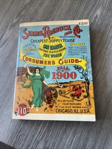 Sears, Roebuck and Co. Consumers Guide Fall 1900 Catalogue No. 110 1970 Reprint - Picture 1 of 3