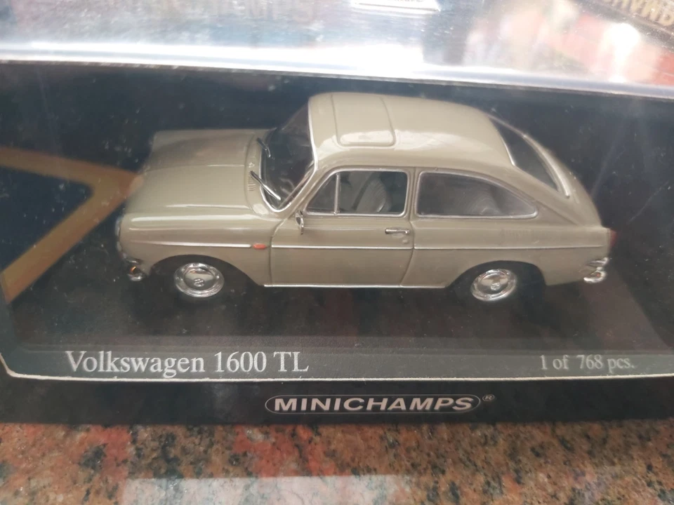 VW 1600 Tl Minichamps 1 43 1 Of 768 Pz - Immagine 1 di 2