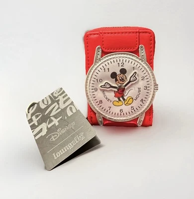 Disney Loungefly Mickey Mouse Reloj Acordeón Billetera Nuevo con Etiquetas Foto 1 de 4