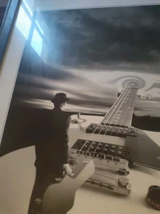 IN WOODEN FRAME Gibson Les Paul Studio Guitar Poster Print Lithograph THEJOURNEY - Picture 1 of 3