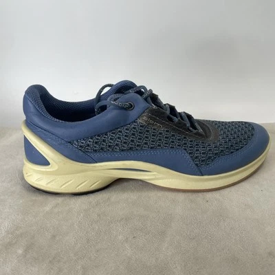 Ecco Womens Biom Fjuel Mesh EU 38 US 7 Blue Trail Running Sneakers Breathable - Image 1 of 4