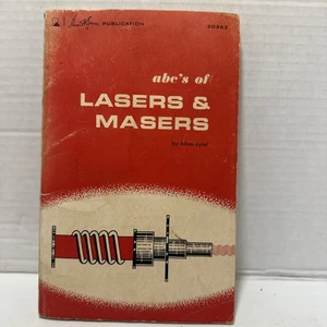 ABC'S OF Lasers & Masers By Allan Herbert Lytel  Paperback 1968 - Bild 1 von 12