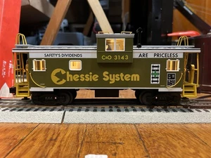 O Gauge MTH Chessie System C&O 3143 Safety Caboose - Picture 1 of 10