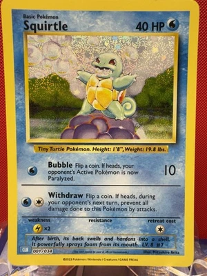 Squirtle Classic Collection Trading Card Game Classic 001/034 NM #536 - Image 1 of 4