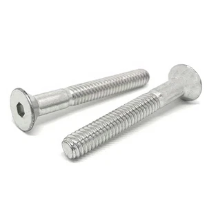 1/4-20x2-1/2" 18-8 Stainless Steel Flat Head Socket Cap Screws (Choose Qty) - Picture 1 of 6
