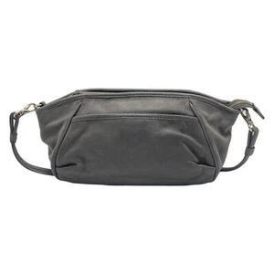 Auth vanessa bruno - Gray Beige Leather Shoulder Bag - Picture 1 of 8