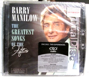 The Greatest Songs of the 50s Barry Manilow- Music CD Dual Disc- New Sealed - Picture 1 of 2