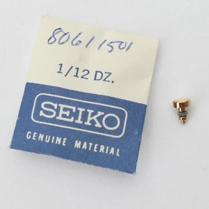Reloj Botón Seiko Original Parte 80611501 Nuevo Antiguo Stock Reparaciones Repuestos (G5D24) - Imagen 1 de 1