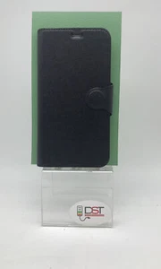 Cover casa a Portafoglio per Huawei G8  Rigida Ecopelle Nera - Foto 1 di 4