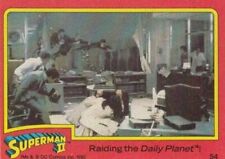 SUPERMAN 2 II TRADING BASE CARD # 54 1980 TOPPS USA CHRISTOPHER REEVE NOT SET