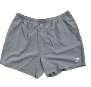 Gymshark Arrival Shorts Slim Fit Gray Men 3XL Gym Workout XXXL Lightweight New - Picture 1 of 5