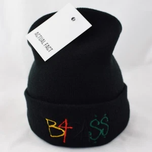 Hecho Real Joey BadA$$ Badass Bordado Hip Hop Roll Up Gorro Negro Sombrero - Imagen 1 de 3