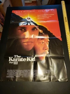 KARATE KID PART III Original One Sheet Movie Poster - 1989 - (25F) - Picture 1 of 24