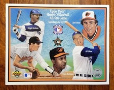 1993 Upper Deck MLB Heroes Of Baseball All Star Game - Jackson, Robinson, Palmer