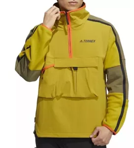 adidas Men's Terrex Utilitas 1/2-Zip Jacket Size M - Picture 1 of 6