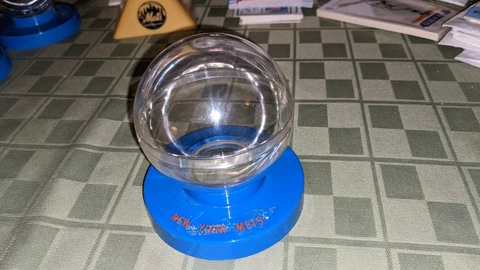 1960s 70s New York Mets Plastic USED Baseball Holder PD Cover