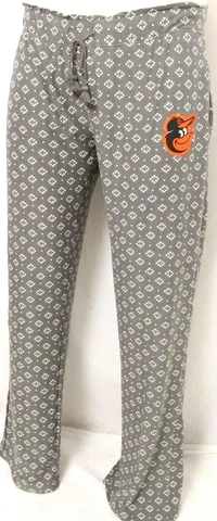 NEW Baltimore Orioles Concepts Sport Sleepwear Gray Lounge Pajama Pants Womens M Cover