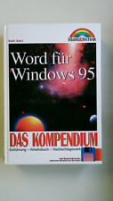 127238 Rudi Kost WORD FÜR WINDOWS 95 - DAS KOMPENDIUM HC