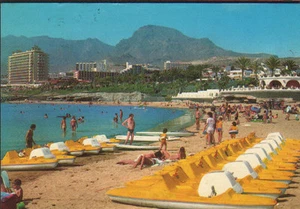 POSTAL PLAYA DE LAS AMERICAS TENERIFE CANARIAS POSTCARD POSTKARTE        CC02041 - Picture 1 of 1