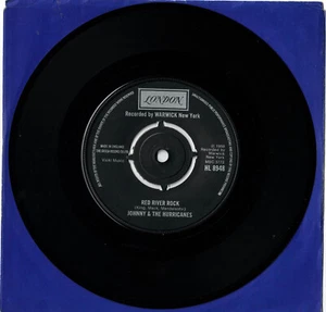 JOHNNY & THE HURRICANES - RED RIVER ROCK  Near Mint 7" R/I of 1959 Instrumental - Picture 1 of 1