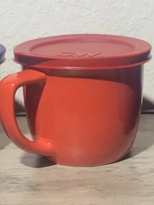 Кружка большого размера CW от Corningware с крышкой 20 унций - Изображение 1 из 4