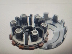 RACING GO KART SMC VORTEX 2 DISK CLUTCH REV 3 STYLE OHV BRIGGS CLONE DUCAR HONDA - Picture 1 of 1