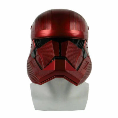 Cosplay  9 The Rise of Skywalker Sith Trooper Red Helmet Halloween Cosplay Prop - Image 1 of 4