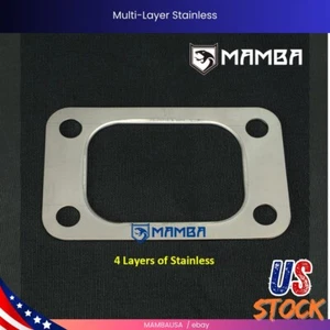 Garrett T3 Turbo Inlet Flange Gasket 304 Stainless Steel T3 T34 T35 T38 GT35 - Foto 1 di 2