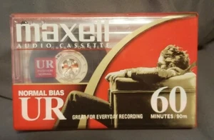 Maxell Normal Bias UR 60 Minuten Kassetten - Bild 1 von 2