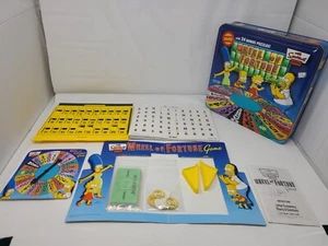 The Simpsons Deluxe Wheel of Fortune Game (Tin Box) - Picture 1 of 8