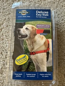 PetSafe Deluxe EasyWalk Harness Med/Lg Rose/Black - Picture 1 of 4