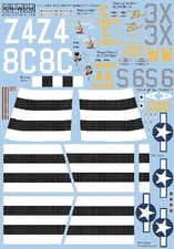 WARBIRD DECALS 1/72 C47A BOOBIE BABY, BOOP B DOOP, THAT'S ALL BRO ACES 172205