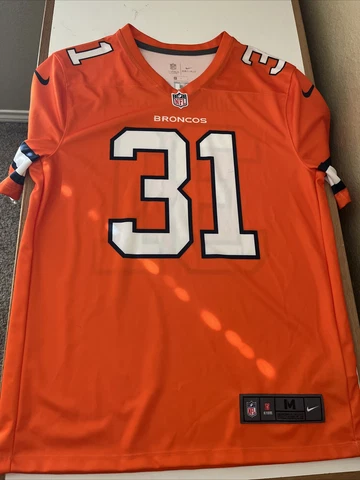 Denver Broncos Justin Simmons #31 Nike  Alternate Legend Jersey - Orange Cover