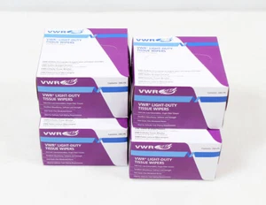 VWR 82003-820 Light Duty Tissue Wipers - Lot of 4 Boxes x 280 Sheets Each - - Picture 1 of 3