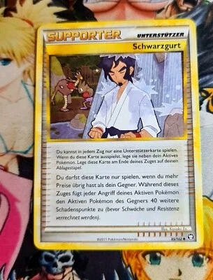 Pokemon Black Belt ◇ Nm 🇩🇪  TM85 Pokémon Triumphant 2011 Nintendo Og Card - Bild 1 von 4