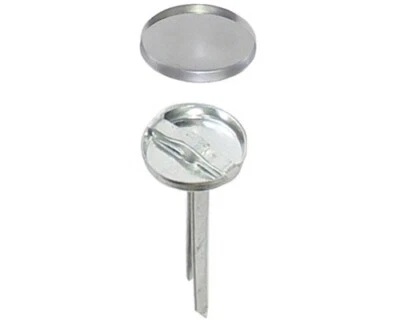 144) Osborne Covered Button 2" Prongs w/Soft Shells,Size 45-1 1/8" dia.(75572) - Image 1 of 4