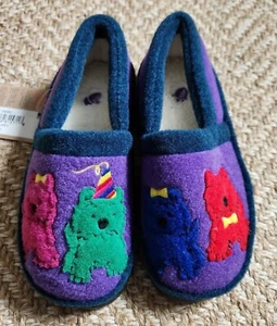 Scarpe colorate in pelle di pecora Acorn Toddlers Cuppy Easy On taglia 10/11 (S14) - Foto 1 di 11