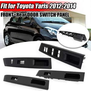 4PCS/Set MASTER POWER WINDOW SWITCH BEZEL TRIM FOR 2012 2013 2014 TOYOTA YARIS - Bild 1 von 14