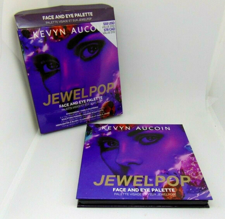 KEVYN AUCOIN JEWELPOP Face and Eye Palette NIB  - Image 1 of 1