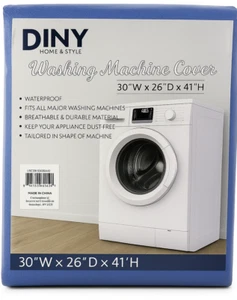 Washing Machine Cover Zippered Appliance Cover Blue Keeps From Scratches - Picture 1 of 7