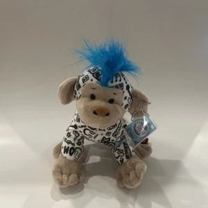 Ganz Webkinz Rockers Punky Monkey Plush Tag Included No Code - Picture 1 of 4