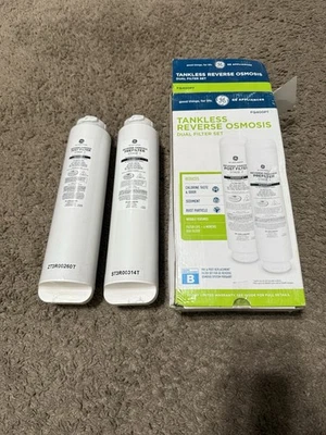 GE Reverse Osmosis Under Sink Pre & Post Replacement Filters FQ400PT NEW - Image 1 of 4