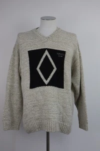 Versace Couture Merino Wool Sweater Woman Size XXL Italy - Picture 1 of 11