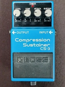 BOSS CS-3 Compression Sustainer Effects Pedal - Picture 1 of 5