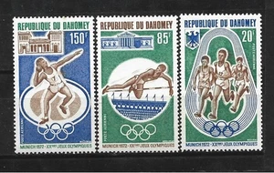 DAHOMEY. (BENIN). Año: 1972. Tema: OLIMPIADAS DE MUNICH. (Correo aéreo). - Picture 1 of 1