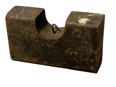 E. Howard,Seth Thomas,Chelsea,Waltham Clock Type Wall Regulator Weight Cast Iron - Image 1 of 4