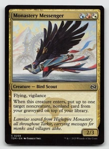 Monastery Messenger C Tarkir: Dragonstorm 208 NM - Picture 1 of 2