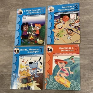 Workbooks Grade 1-3 Lot Of 4 Teacher Homeschooling Activities Educational - Picture 1 of 9