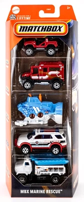 2025 Matchbox 5 Pack MBX Marine RESCUE New Release Deep Diver  / Explorer - Image 1 of 4